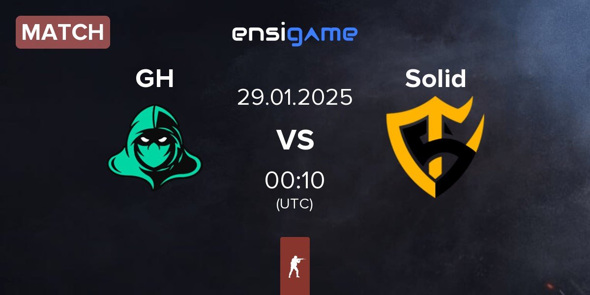 Match GameHunters GH vs Team Solid Solid | 29.01