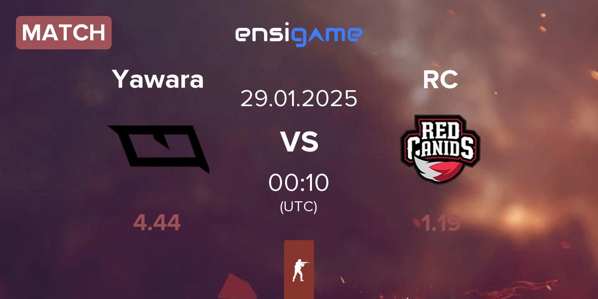 Match Yawara Esports Yawara vs Red Canids RC | 29.01