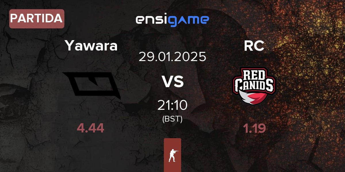 Partida Yawara Esports Yawara vs Red Canids RC | 29.01