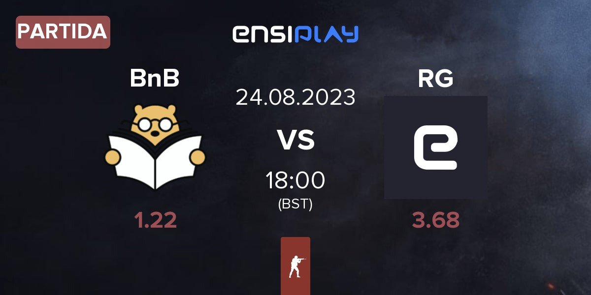 Partida Bad News Bears BnB vs Reason Gaming RG | 24.08