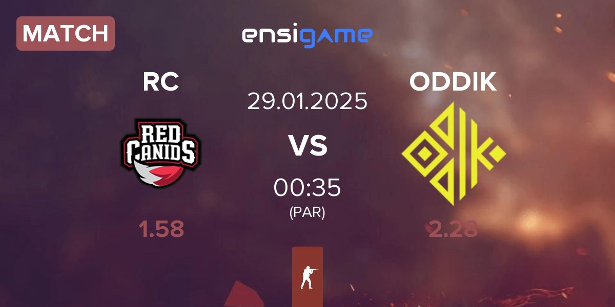 Match Red Canids RC vs ODDIK | 29.01