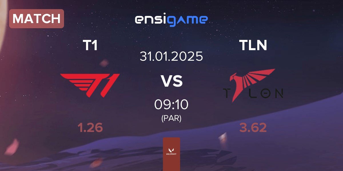 Match T1 vs Talon Esports TLN | 31.01