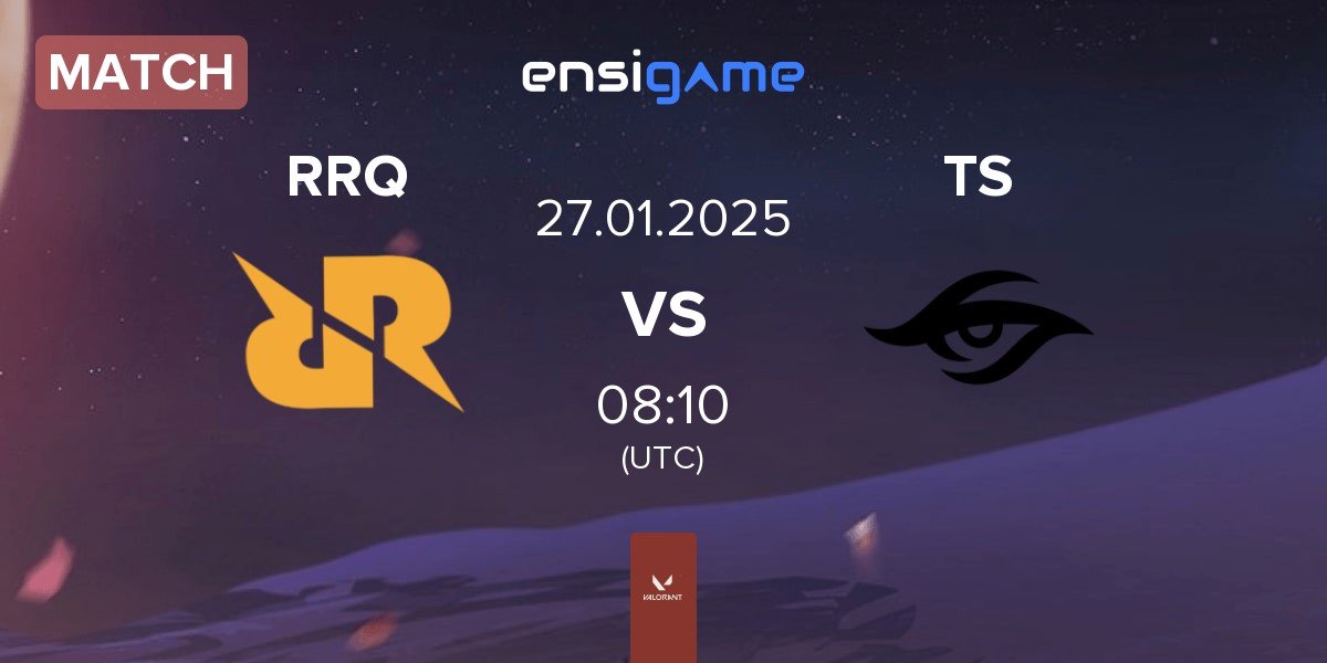 Match Rex Regum Qeon RRQ vs Team Secret TS | 27.01