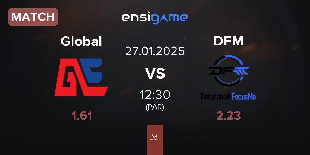 Match Global Esports Global vs DetonatioN FocusMe DFM | 27.01