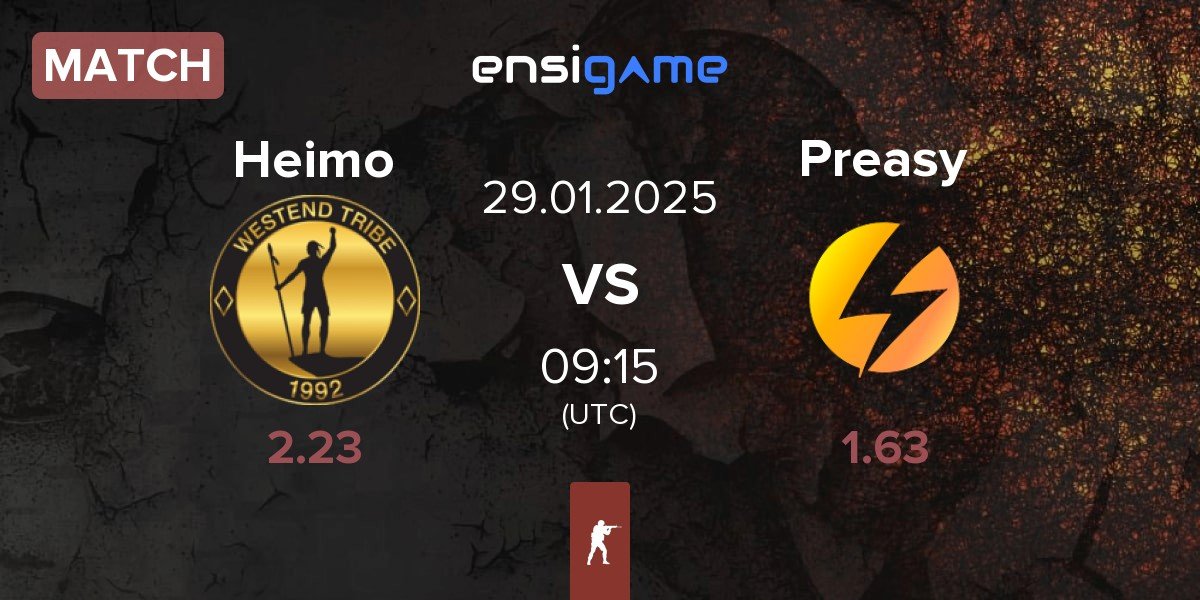 Match Heimo Esports Heimo vs Preasy Esport Preasy | 29.01