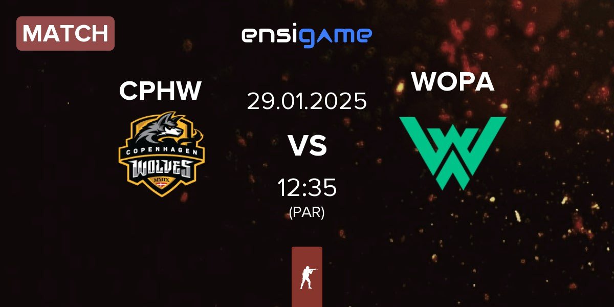 Match Copenhagen Wolves CPHW vs WOPA Esport WOPA | 29.01