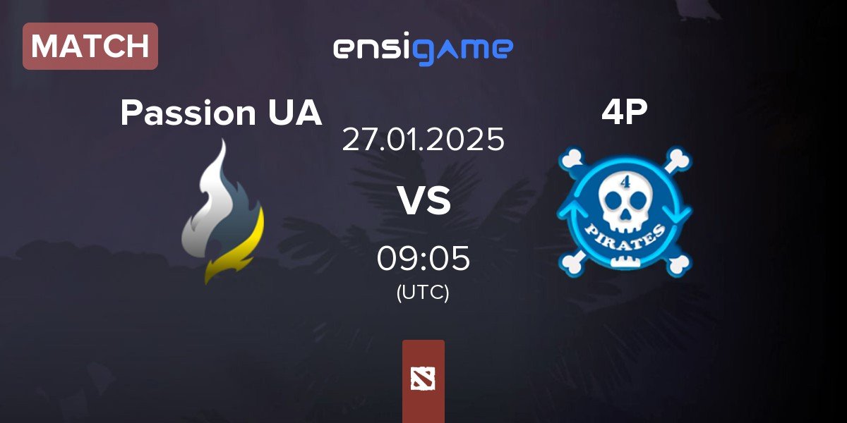 Match Passion UA vs 4Pirates 4P | 27.01