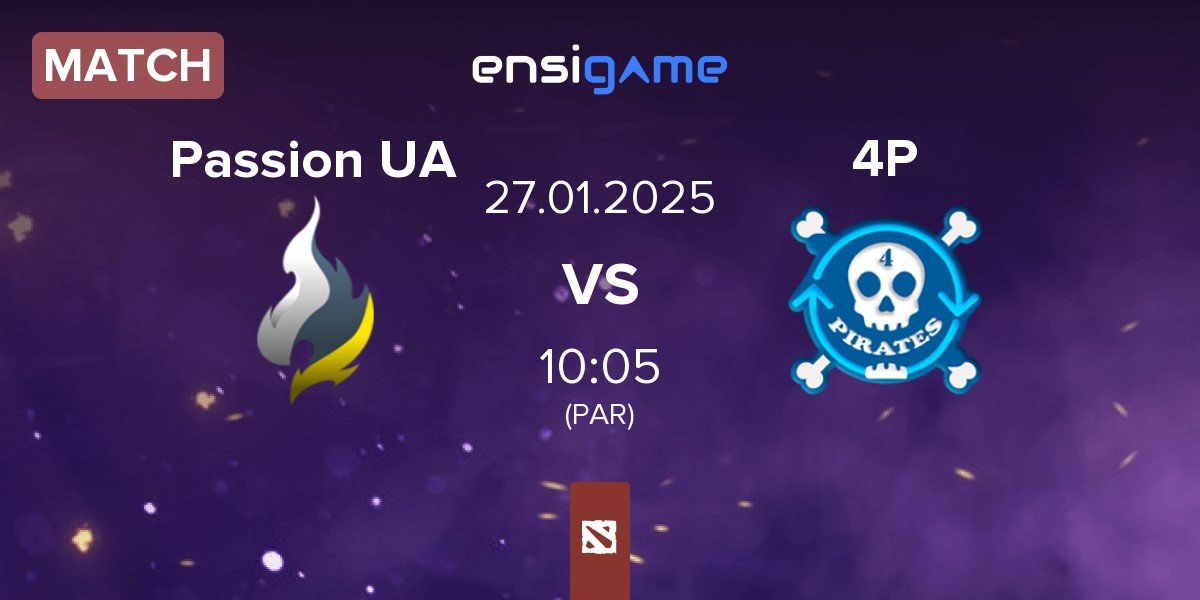 Match Passion UA vs 4Pirates 4P | 27.01