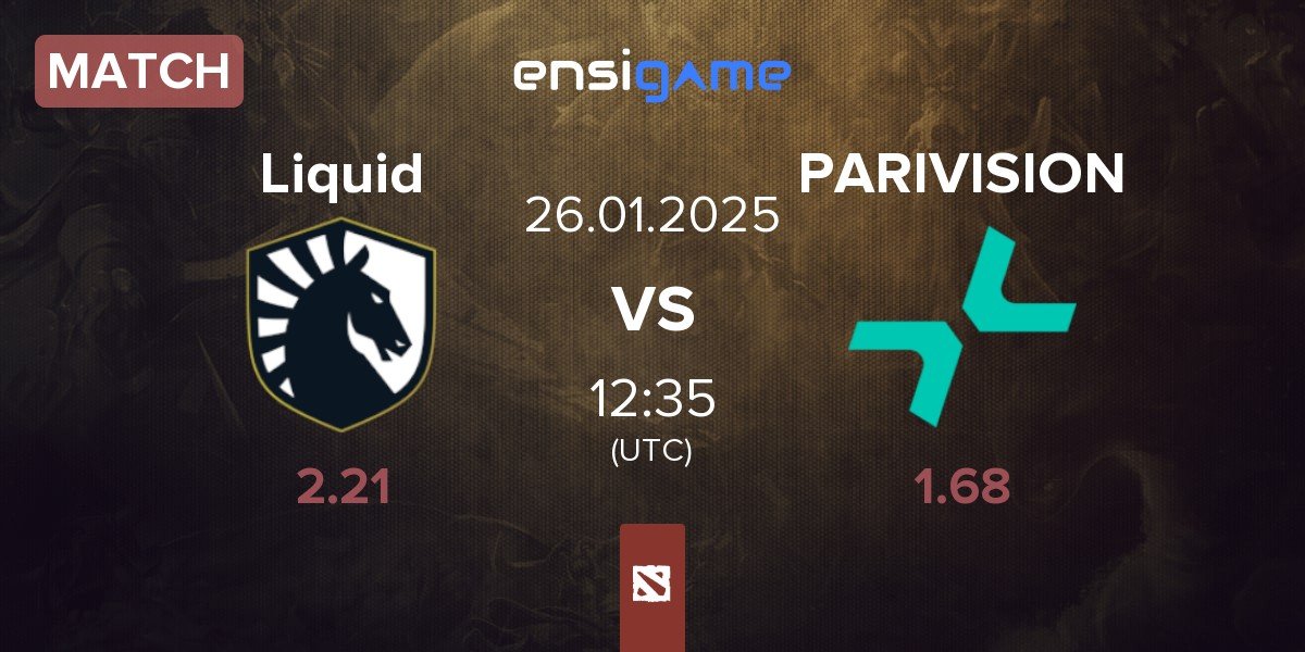 Match Team Liquid Liquid vs PARIVISION | 26.01