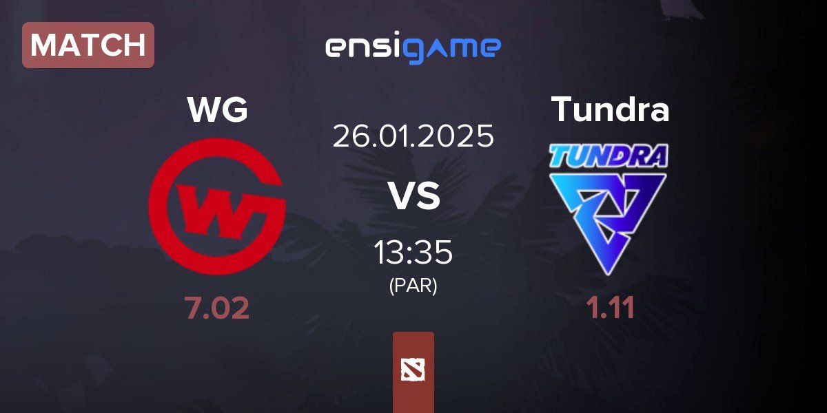 Match Wildcard Gaming WG vs Tundra Esports Tundra | 26.01