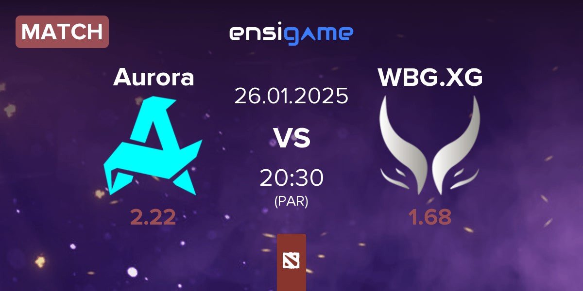 Match Aurora vs Xtreme Gaming WBG.XG | 26.01