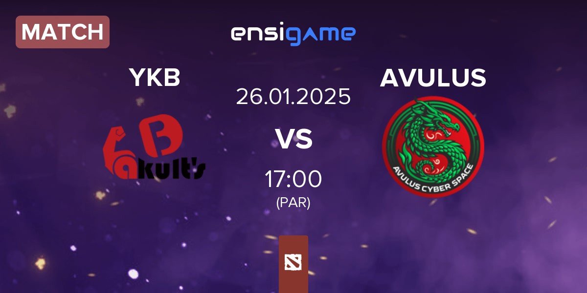 Match Yakult's Brothers YKB vs AVULUS | 26.01