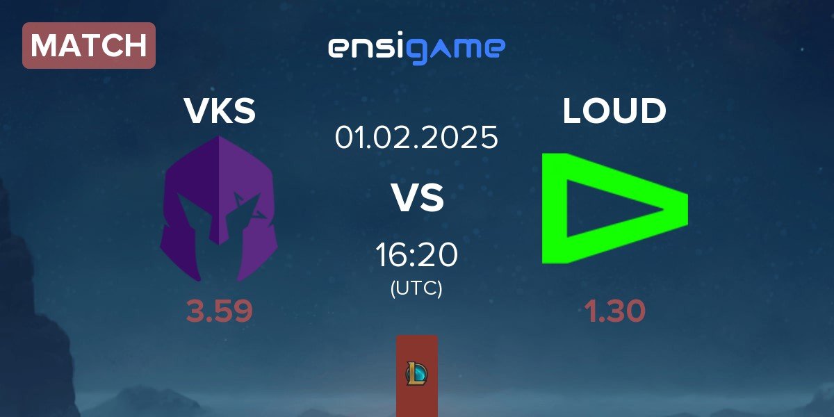 Match Vivo Keyd Stars VKS vs LOUD | 01.02