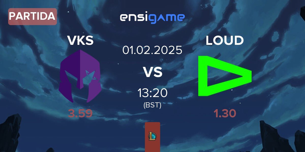 Partida Vivo Keyd Stars VKS vs LOUD | 01.02