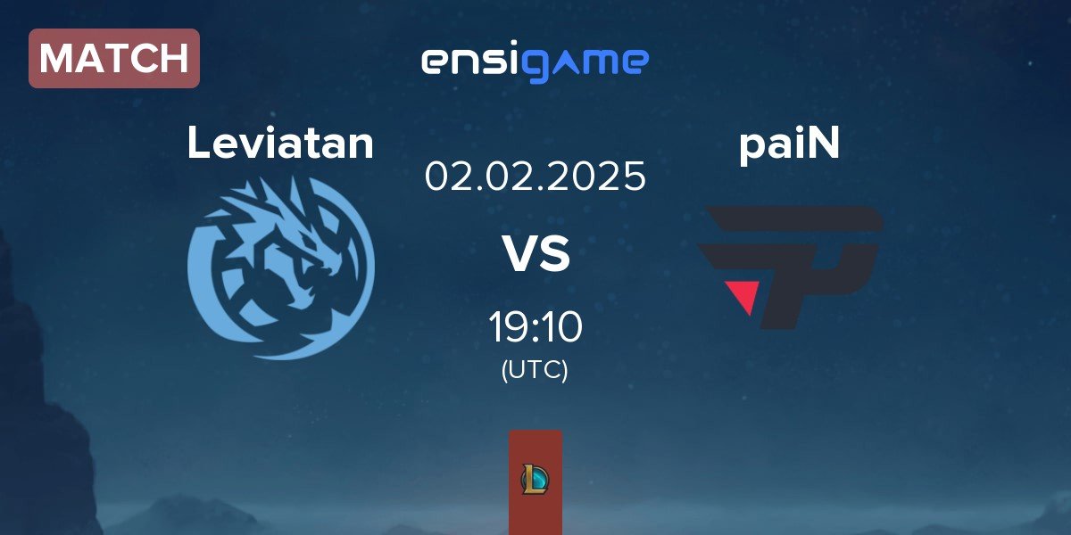 Match Leviatan vs paiN Gaming paiN | 02.02