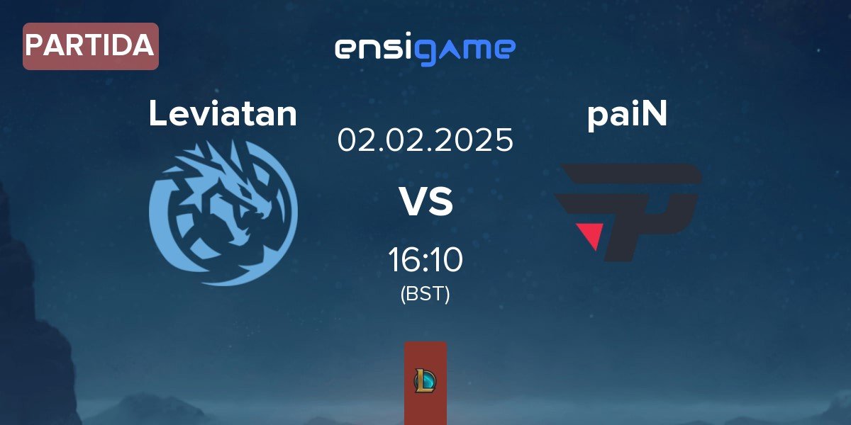 Partida Leviatan vs paiN Gaming paiN | 02.02