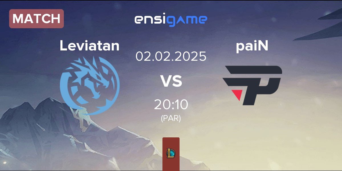 Match Leviatan vs paiN Gaming paiN | 02.02