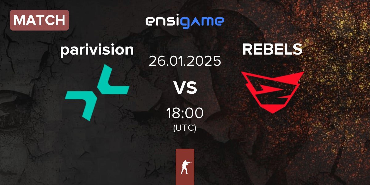 Match PARIVISION parivision vs Rebels Gaming REBELS | 26.01