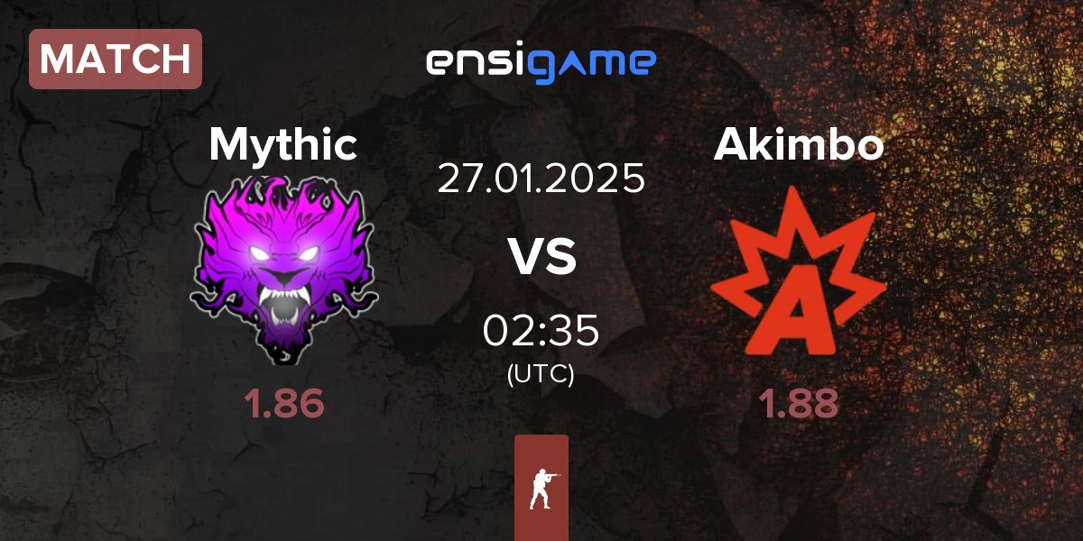 Match Mythic vs Akimbo Esports Akimbo | 27.01