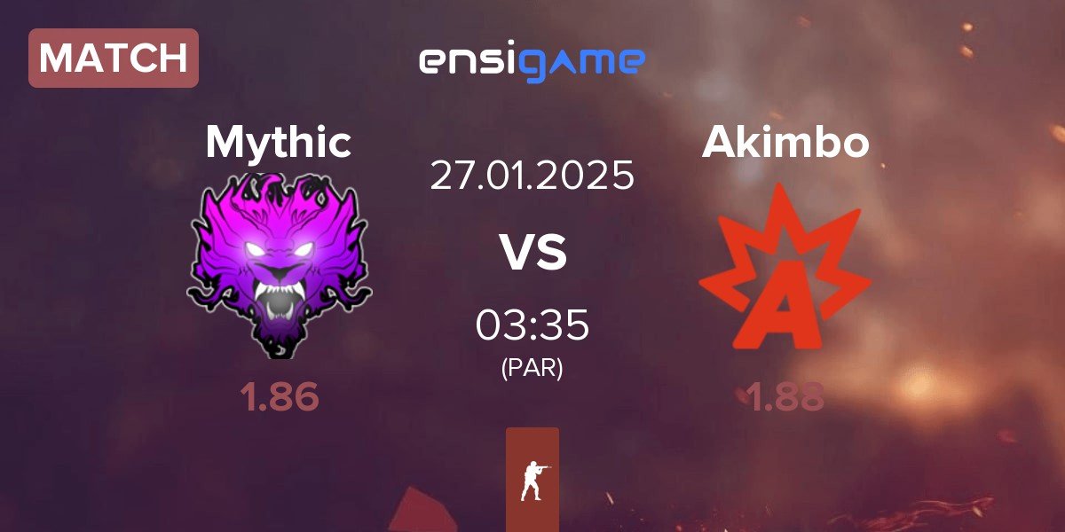 Match Mythic vs Akimbo Esports Akimbo | 27.01