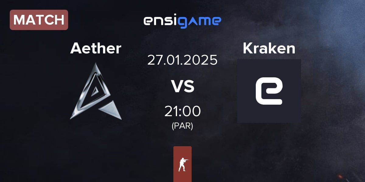 Match Team Aether Aether vs Kraken | 27.01