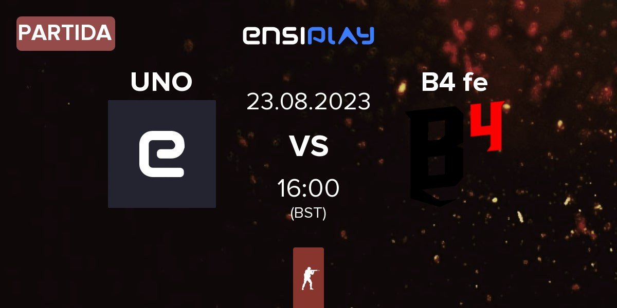 Partida UNO MILLE UNO vs B4 Esports Female B4 fe | 23.08