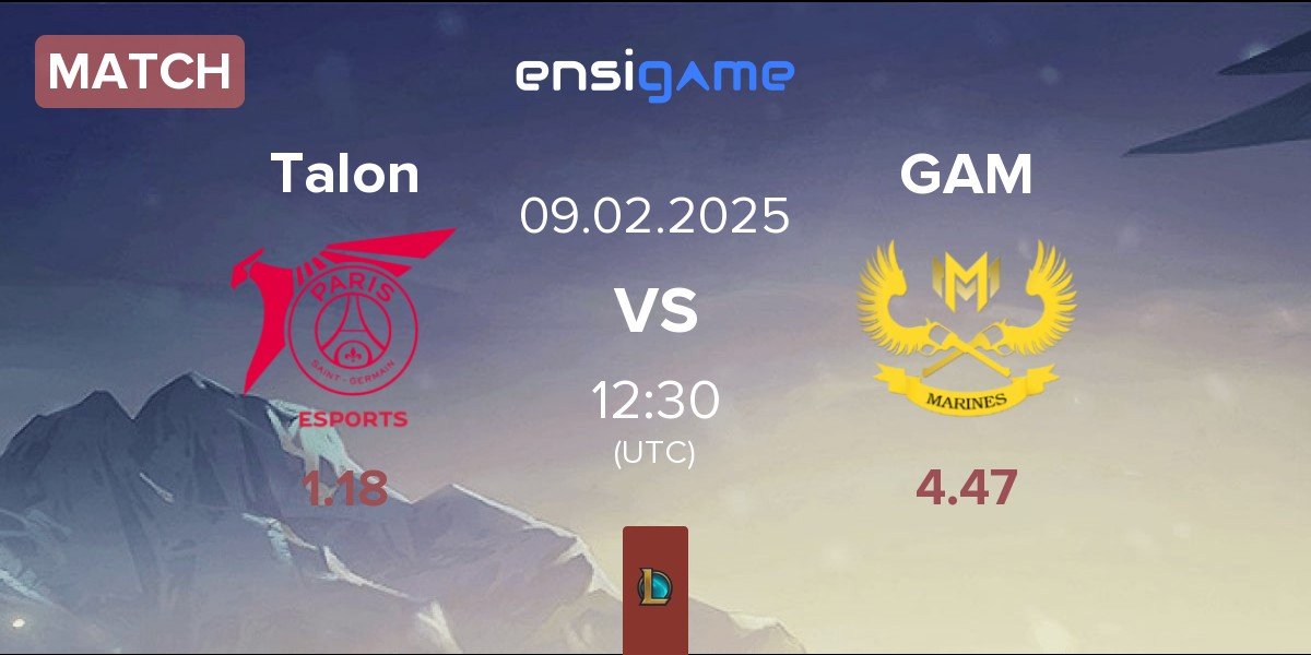 Match Talon vs GAM Esports GAM | 09.02