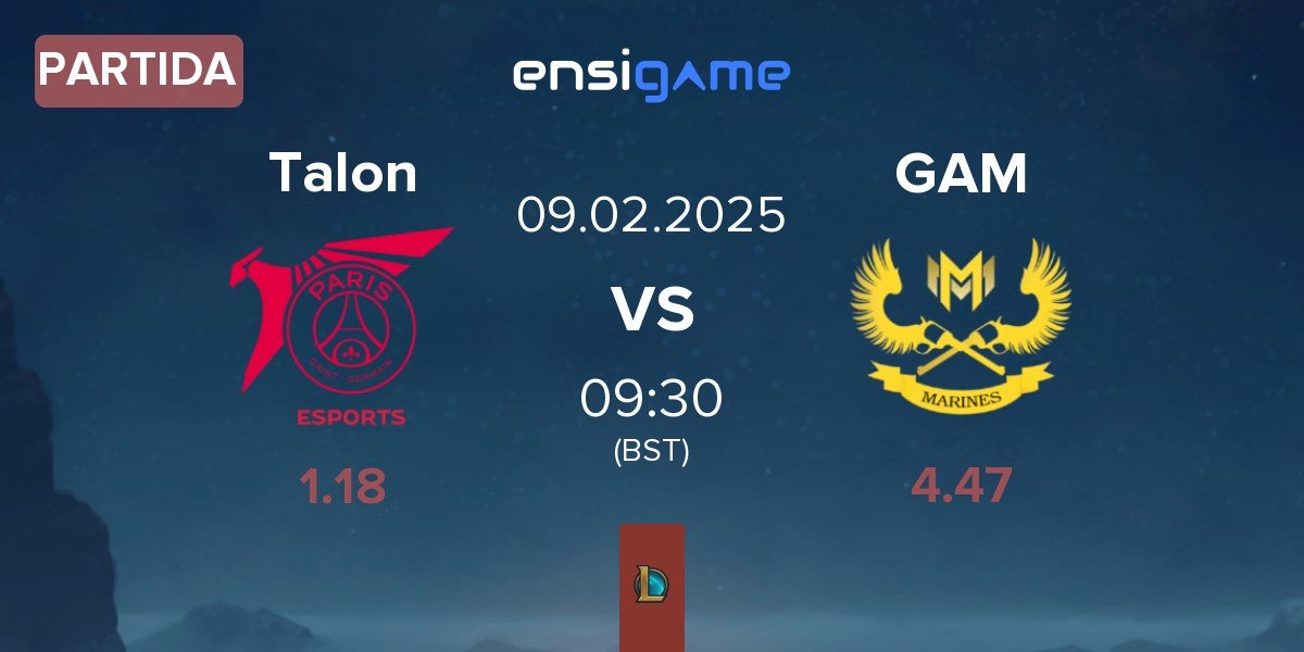 Partida Talon vs GAM Esports GAM | 09.02