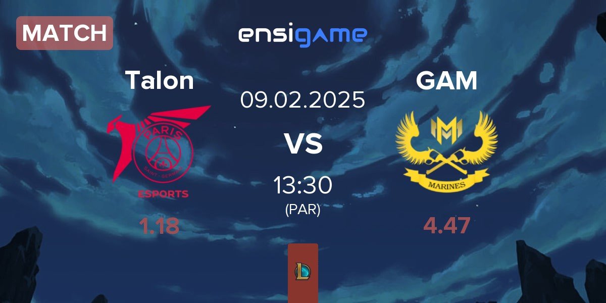 Match Talon vs GAM Esports GAM | 09.02