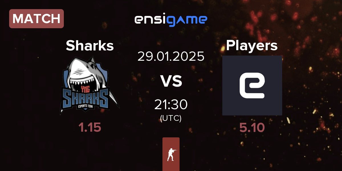 Match Sharks Esports Sharks vs Players | 29.01