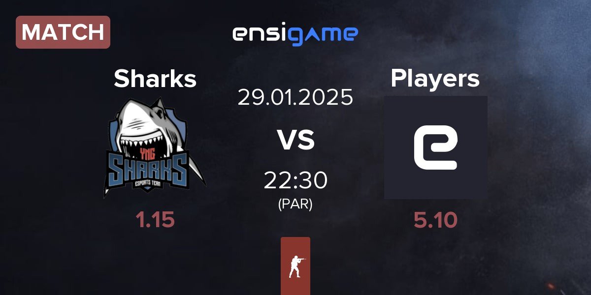 Match Sharks Esports Sharks vs Players | 29.01