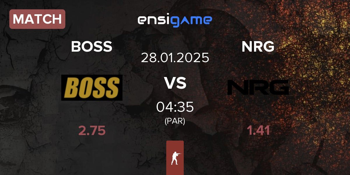 Match BOSS vs NRG Esports NRG | 28.01