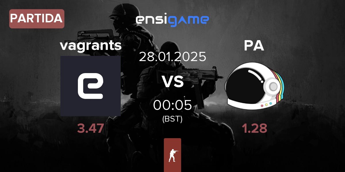 Partida vagrants vs Party Astronauts PA | 28.01