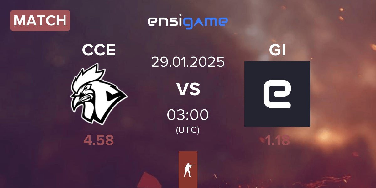 Match Chicken Coop Esports CCE vs Getting Info GI | 29.01