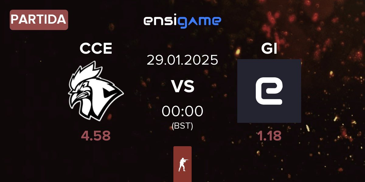 Partida Chicken Coop Esports CCE vs Getting Info GI | 29.01