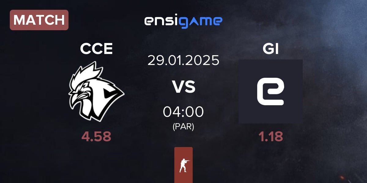 Match Chicken Coop Esports CCE vs Getting Info GI | 29.01