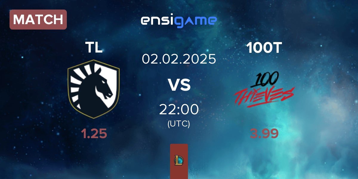 Match Team Liquid TL vs 100 Thieves 100T | 02.02