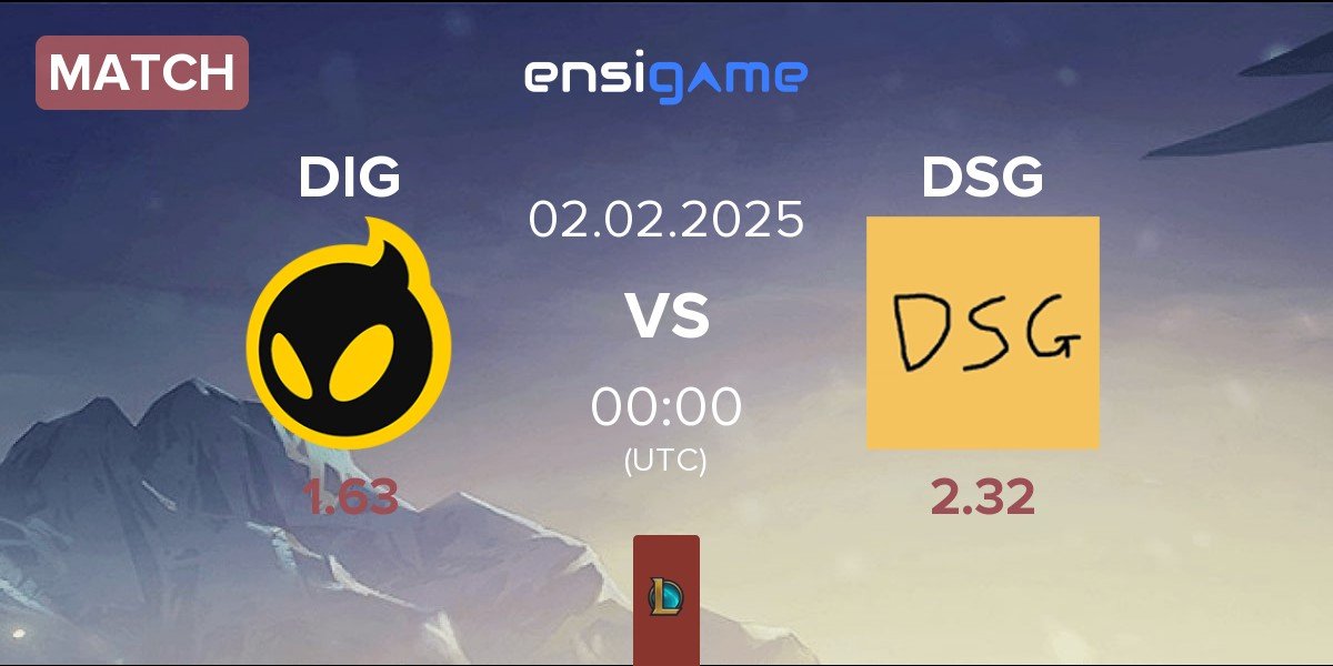 Match Dignitas DIG vs Disguised DSG | 02.02