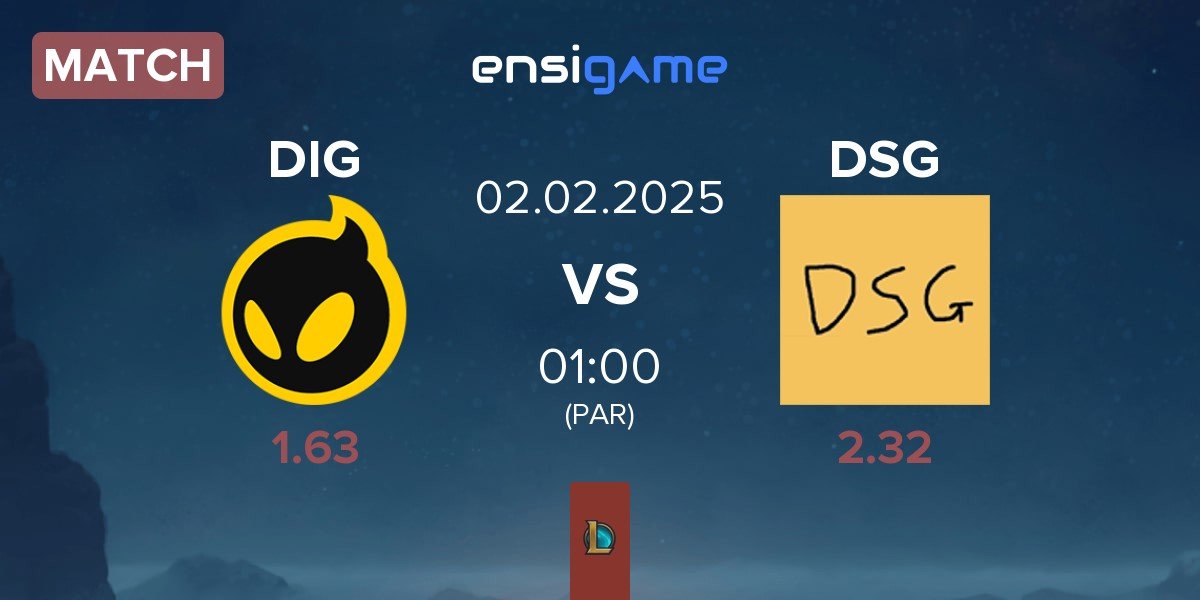 Match Dignitas DIG vs Disguised DSG | 02.02