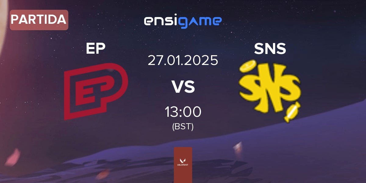 Partida Enterprise Esports EP vs SweetNSour SNS | 27.01