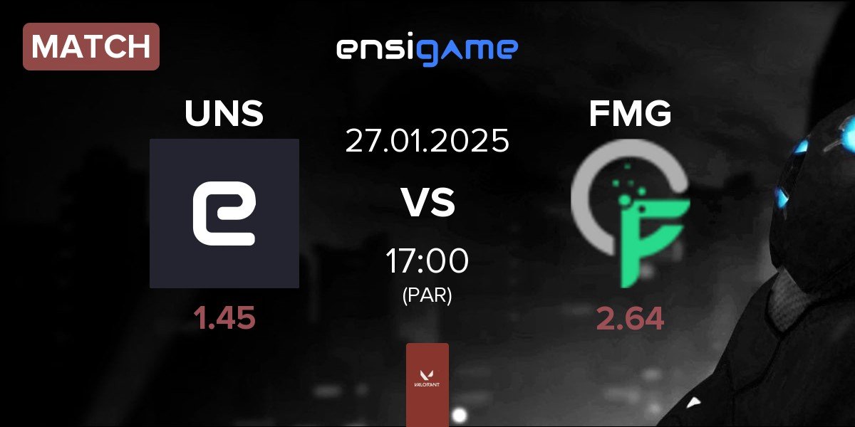 Match Unsigned UNS vs Formulation Gaming FMG | 27.01