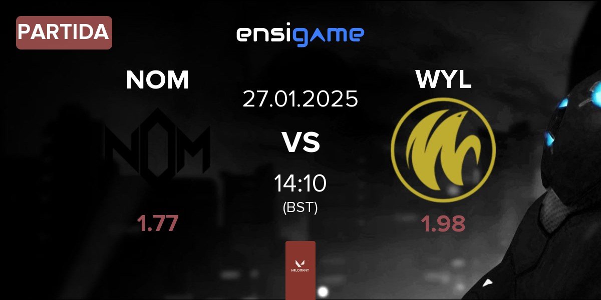 Partida NOM eSports NOM vs WYLDE WYL | 27.01