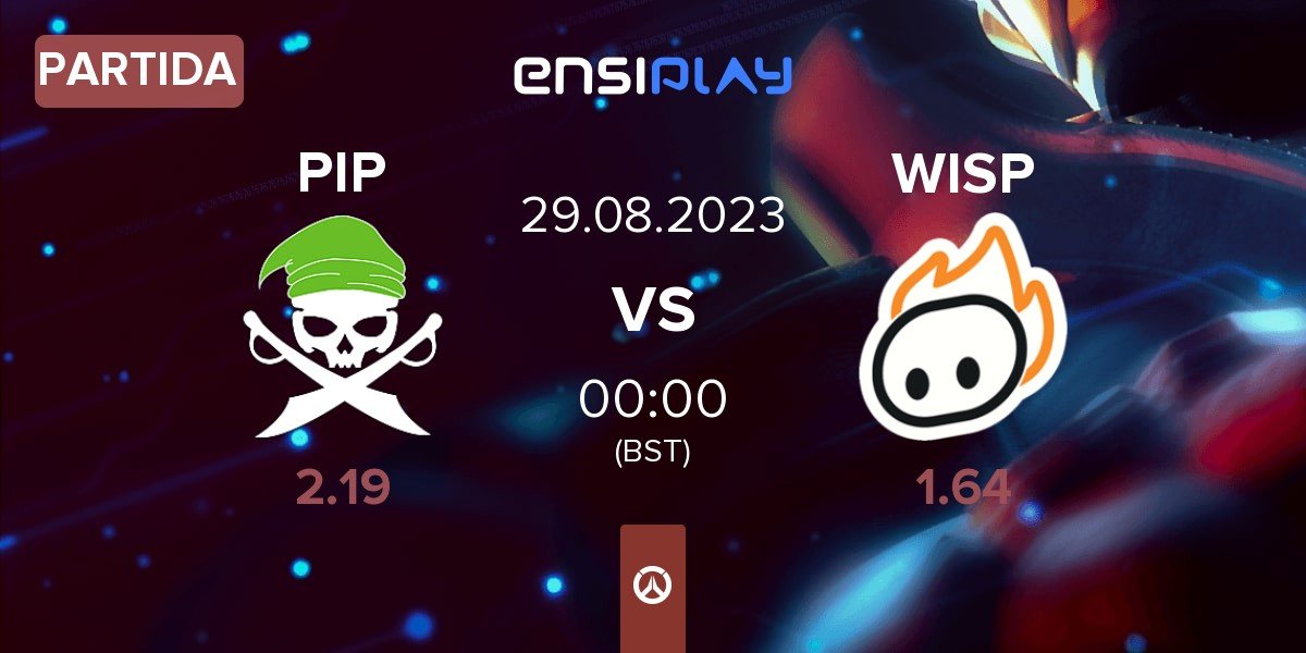 Partida Pirates in Pyjamas PIP vs WISP | 29.08