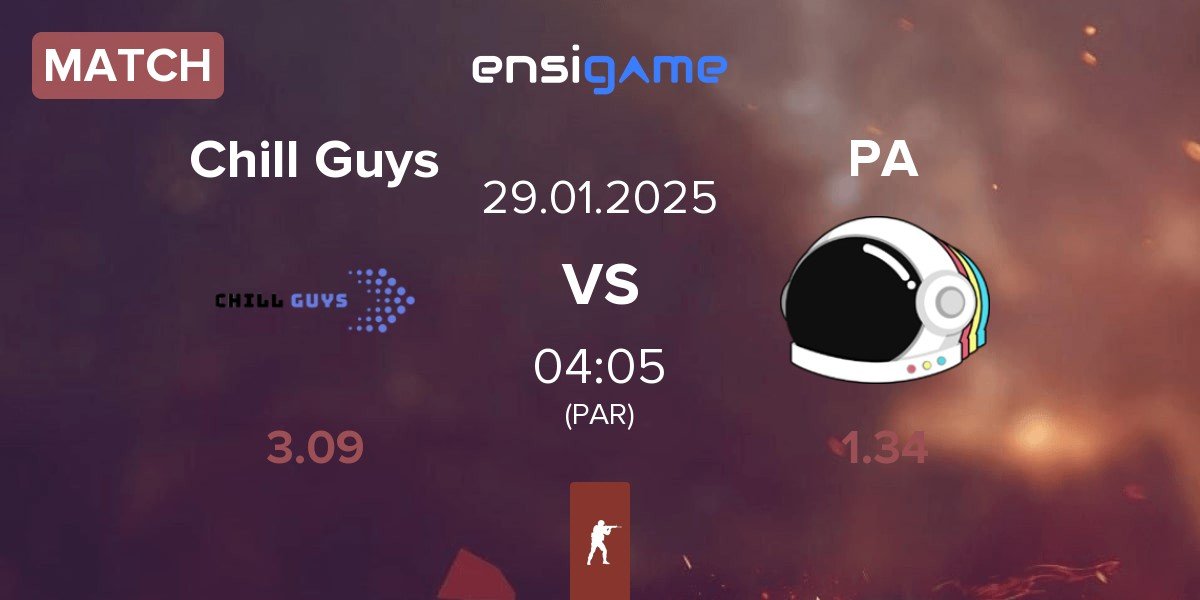 Match Chill Guys vs Party Astronauts PA | 29.01