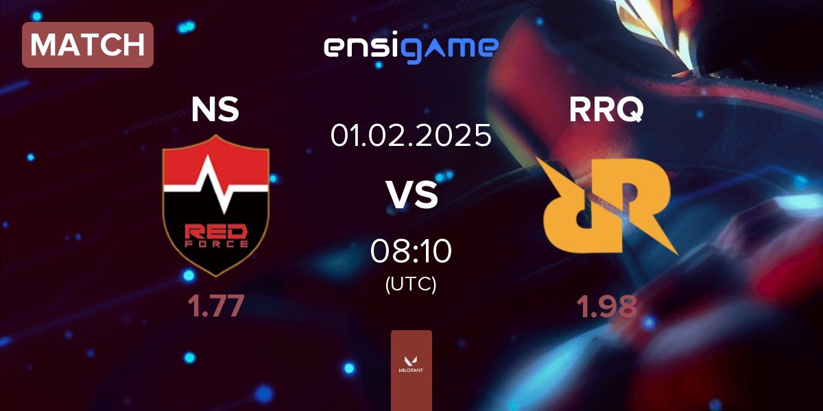 Match Nongshim RedForce NS vs Rex Regum Qeon RRQ | 01.02