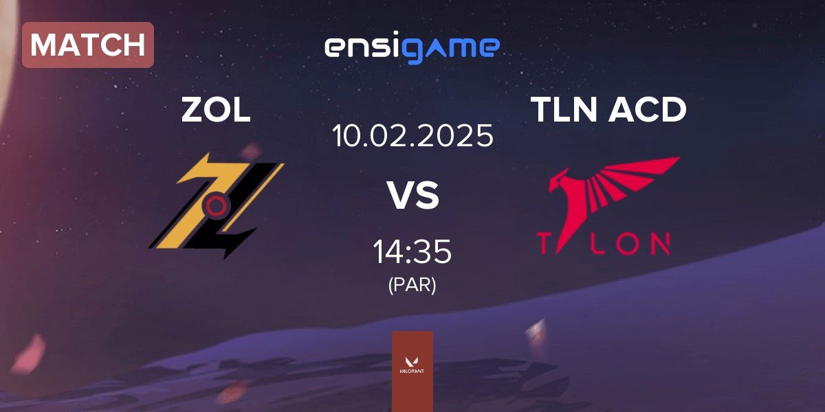 Match ZOL Esports ZOL vs TALON Academy TLN ACD | 10.02