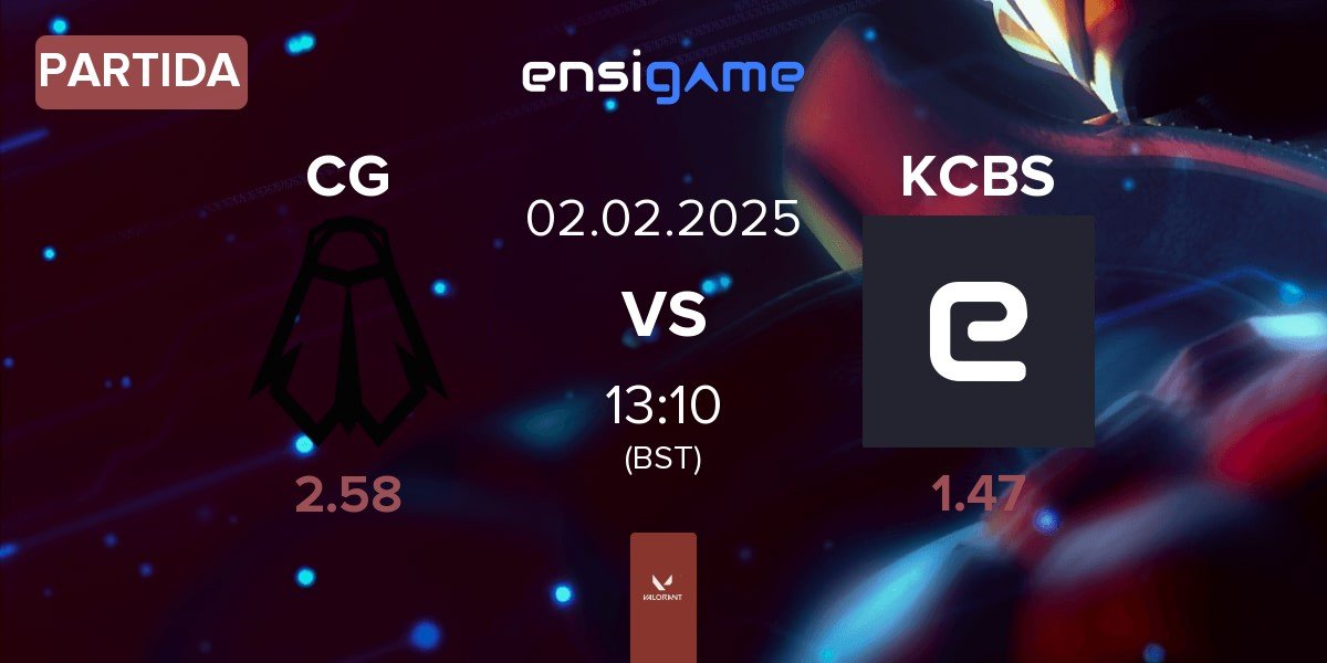 Partida Cicadas Gaming CG vs Karmine Corp Blue Stars KCBS | 02.02