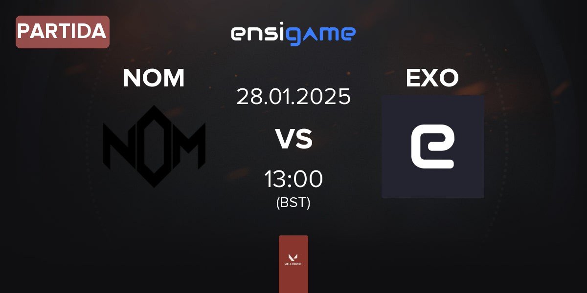 Partida NOM eSports NOM vs Exo Clan EXO | 28.01