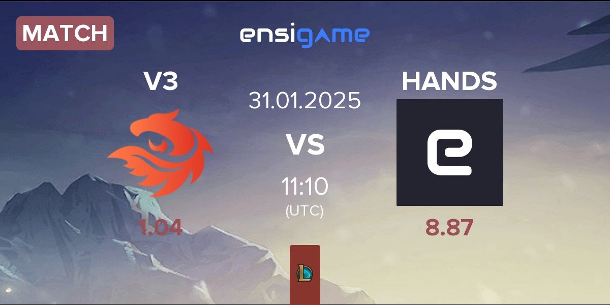 Match V3 Esports V3 vs HANDS | 31.01