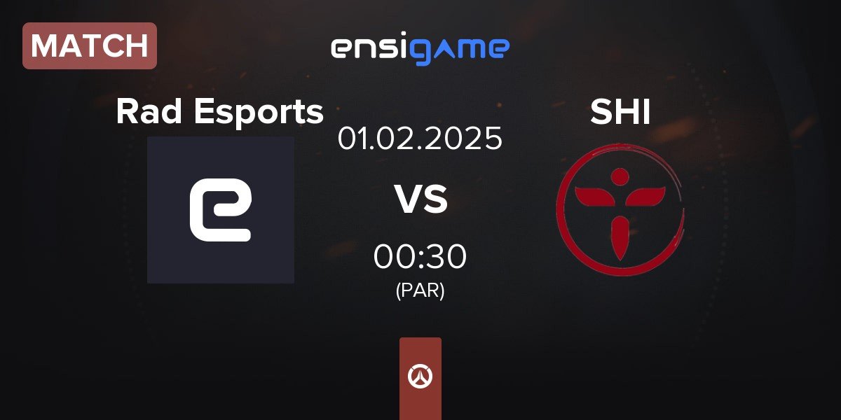 Match Rad Esports vs Shikigami SHI | 01.02